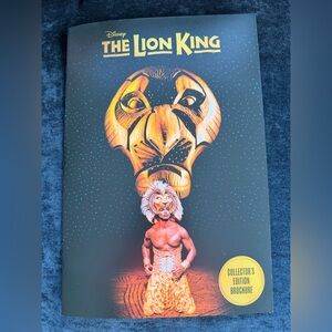 Disney The Lion King Collector's Edition Brochure